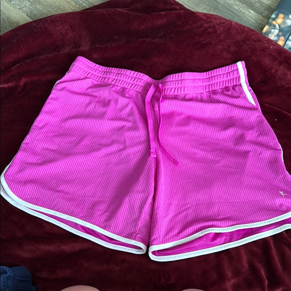 Danskin Vivid Pink Athletic Shorts